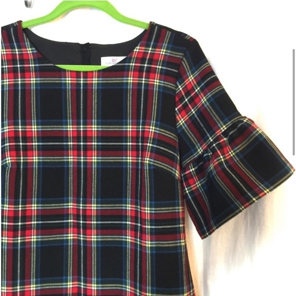 Vineyard Vines Festive Plaid Dress p2. - Picture 12 of 16